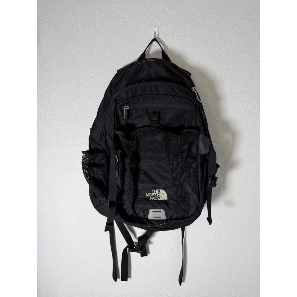 THE NORTH FACE Recon Backpack Black Vintage Rare Authentic Model Recon